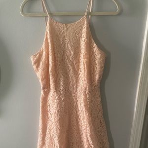 Bleuh Ciel Pink Pace halter dress
